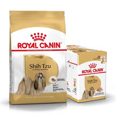 ROYAL CANIN Shih Tzu Adult 7,5kg karma sucha dla psów dorosłych rasy shih tzu + karma mokra GRATIS!