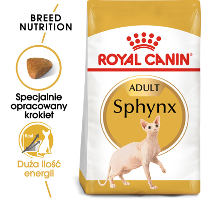 ROYAL CANIN Sphynx Adult 400g karma sucha dla kotów dorosłych rasy sfinks