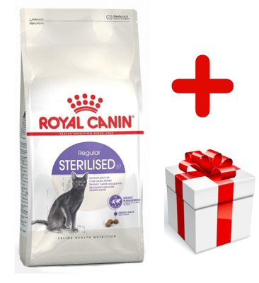 ROYAL CANIN  Sterilised 10kg karma sucha dla kotów dorosłych, sterylizowanych + niespodzianka dla kota GRATIS!