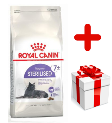 ROYAL CANIN  Sterilised +7 10kg karma sucha dla kotów dorosłych, od 7 do 12 roku życia życia, sterylizowanych + niespodzianka dla kota GRATIS!