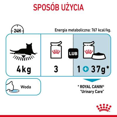 ROYAL CANIN Urinary Care 12x85g karma mokra w sosie dla kotów dorosłych, ochrona dolnych dróg moczowych