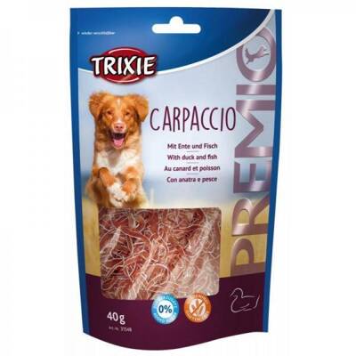 TRIXIE Przysmak PREMIO Carpaccio kaczka i ryba 80g