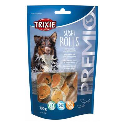 TRIXIE Snacki Premio Sushi Rolls z rybą 100g 