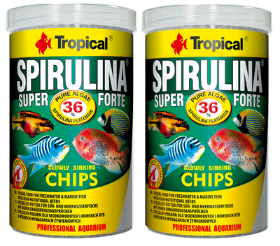 TROPICAL Super Spirulina Forte Chips 2x1000ml