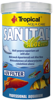 TROPICAL sól akwarystyczna Sanital + aloevera 500ml/600g