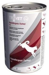 TROVET TPD Hypoallergenic - Turkey (dla psa) 6x400g - puszka