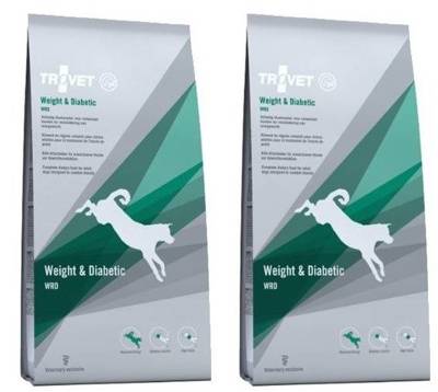TROVET WRD Weight & Diabetic (dla psa) 2x12,5kg
