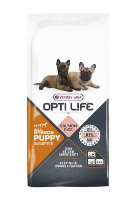 VERSELE-LAGA Opti Life Puppy Sensitive 12,5kg/ Opakowanie uszkodzone (1450) !!! 