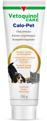 VETOQUINOL Calo-Pet - energetyczny dodatek żywieniowy dla psów i kotów 120g