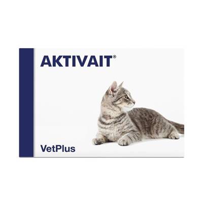 VetPlus AKTIVAIT zmiany w mózgu/starzenie się dla kotów 60 kapsułek