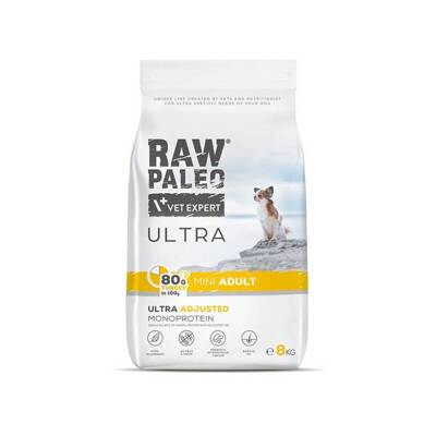 Vetexpert Raw Paleo Ultra Turkey Adult Mini 7,4kg\ Opakowanie uszkodzone (2712) !!!