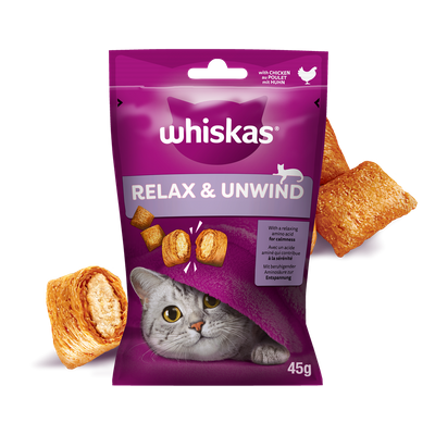 WHISKAS Relaks i Odprężenie 45g - przysmak dla kota, z kurczakiem