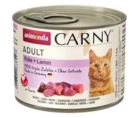 ANIMONDA Cat Carny Adult smak: indyk, jagnięcina 200g 