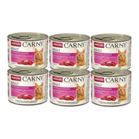 ANIMONDA Cat Carny Adult smak: multi koktajl mięsny 6 x 200g 