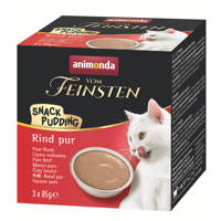 ANIMONDA Cat Vom Feinsten Snack Pudding Wołowina 3x85g