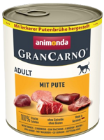 ANIMONDA GranCarno Adult Dog smak: Wołowina + Indyk 800g