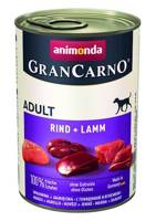 ANIMONDA GranCarno Adult Dog smak: Wołowina + jagnięcina 400g