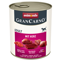 ANIMONDA GranCarno Adult Dog smak: z sercami 800g