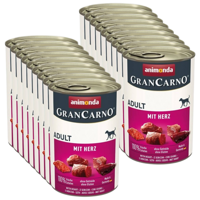 ANIMONDA GranCarno Adult Dog z sercami 18x400g