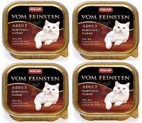 ANIMONDA Vom Feinsten Adult Cat smak: Mix różnych mięs 32x100g SUPER CENA