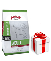 ARION Original Adult Medium Breed Lamb & Rice 12kg + niespodzianka dla psa GRATIS!