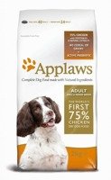 Applaws Dog Adult Small&Medium z kurczakiem 7,5kg/Opakowanie uszkodzone (9444) !!! 