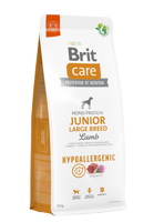 BRIT CARE Dog Hypoallergenic Junior Large Breed Lamb 12kg//Opakowanie uszkodzone (3372) !!! 