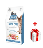 BRIT Care Grain-Free Large Cats Power & Vitality  7kg + niespodzianka dla kota GRATIS!
