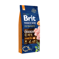 BRIT Premium By Nature Senior S+M 15kg\ Opakowanie uszkodzone (1368,2038,2280) !!!