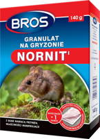 BROS - Nornit granulat na gryzonie 140g