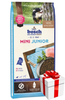 Bosch Junior Mini drób (nowa receptura) 15kg + Niespodzianka dla psa GRATIS
