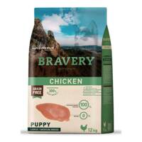 Bravery Grain Free Puppy Medium Large Chicken 12kg