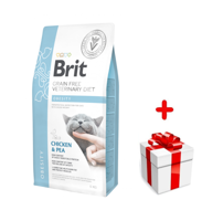 Brit gf veterinary diets cat Obesity 5kg + niespodzianka dla kota GRATIS!