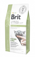 Brit gf veterinary diets cat diabetes 400g