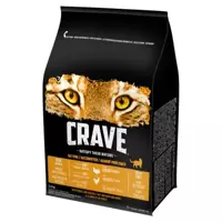 CRAVE - sucha karma 2,8kg z indykiem i kurczakiem (pełnoporcjowa karma bezzbożowa dla dorosłych kotów)