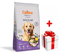 Calibra Dog Premium Line Senior&Light 12kg + Niespodzianka dla psa GRATIS