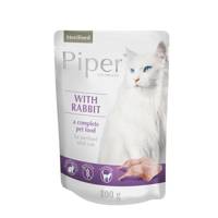 DOLINA NOTECI Piper dla kota sterylizowanego z królikiem 100g