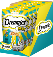 DREAMIES MIX 6x60g – przysmak dla kota, z serem i o smaku łososia