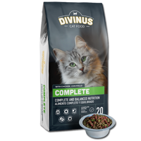 Divinus Cat Complete dla kotów dorosłych 19kg /Opakowanie uszkodzone (2348) !!! 