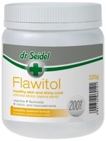 Dr Seidel FLAWITOL zdrowa skóra i piękna sierść Preparat z flawonoidami z winogron, witaminowo-mineralny 200tab