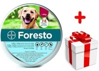 ELANCO Foresto Obroża przeciw kleszczom i pchłom dla psów powyżej 8kg + NIESPODZIANKA DLA PSA GRATIS !!