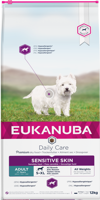 EUKANUBA Daily Care Adult Sensitive Skin 12kg  - NOWA SZATA 