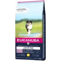 EUKANUBA Puppy Chicken L/XL Grain Free 10kg /Opakowanie uszkodzone (2660)!!!