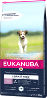 EUKANUBA Puppy&Junior Small/Medium Grain Free 9,5kg/ Opakowanie uszkodzone (2658) !!!