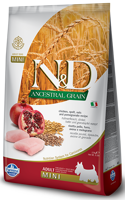 Farmina N&D Ancestral Grain canine CHICKEN & POMEGRANATE ADULT MINI 2,5kg