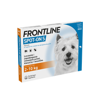 Frontline Spot On Pies S 2-10 kg dla psów s  3x0,67 ml