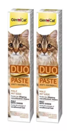 GIMBORN Gim Cat Pasta Anti-Hairball Duo malt z serem 2x50g 