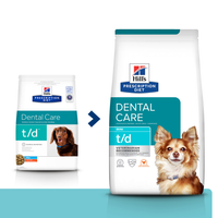 HILL'S PD Prescription Diet Canine t/d Mini Dental Care 3kg