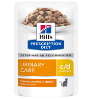 HILL'S PD Prescription Diet Feline c/d Multicare Kurczak 85g saszetka