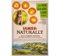 IAMS - Naturally z Jagnięciną nowozelandzką w sosie 85g